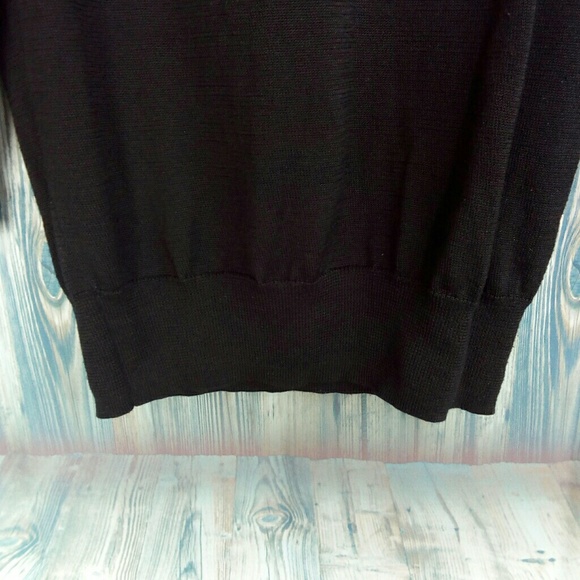 Yoki ribbed sleeve sweater XL Black - Picture 5 of 8